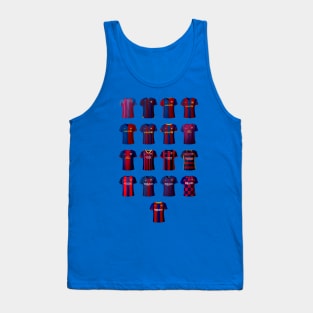 Messi shirts at Barcelona Tank Top